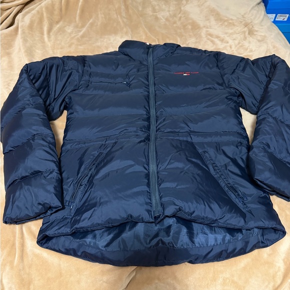 Tommy Hilfiger Jackets & Blazers - Tommy Hilfiger Navy Blue Jacket Puffer Coat Jacket Women’s Small
